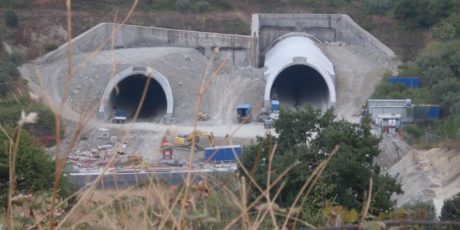SS 106 Jonica section, Baldaia Tunnel (Catanzaro)
